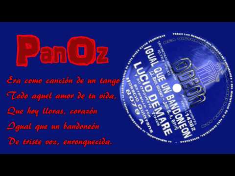 Lucio Demare - Igual Que Un Bandoneon (1945) HD con Letras [PanOz]