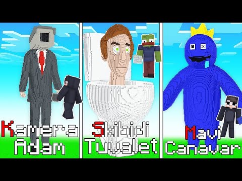 ALFABETİK YAPI KAPIŞMASI! - Minecraft