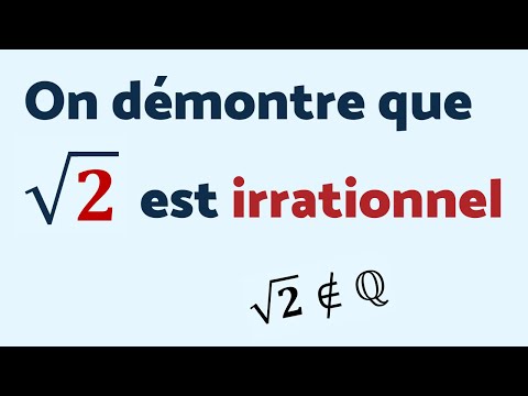 Show that √2 is not rational