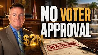 🚨 City Spent $2M on a Fountain Without a Voter Referendum — Was That Legal? | Barton v. Clearwater
