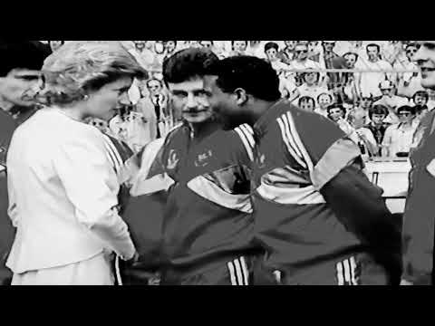 Princess Diana Meets the Liverpool Fc Team Before The 1988 Fa Cup Final