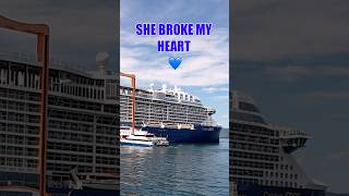 Celebrity Edge anchored off Tropical Cairns 😍 #celebrityedge