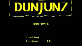 Dunjunz by Bug Byte on the Acorn Electron - levels 1 to 6