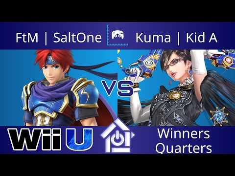 NaCl 5/6/17 - FtM | SaltOne (Roy) vs Kuma | Kid A (Bayonetta) - Smash 4 Winners Quarters