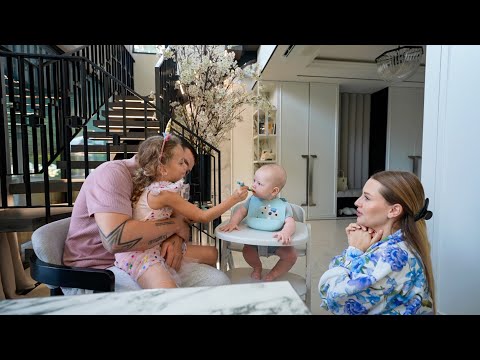 VLOG : PIERWSZY POSIŁEK MOJEGO SYNA! 👶🏻🥕| Andziaks 