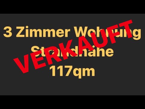 #7 SCHON VERKAUFT!!!! Super helle 3 Zimmer Wohnung + Küche 117 qm Meerblick und nah zum Strand