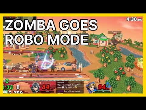 ZOMBA GOES ROBO MODE (Hungrybox) | Smash Ultimate Highlights