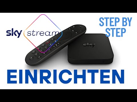 Sky Stream Receiver Einrichtung Step by Step