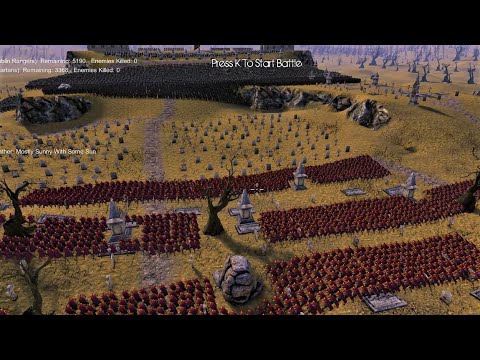 Spartans & Golden Knights have Evil Forces Surrounded | Ultimate Epic Battle Simulator | UEBS