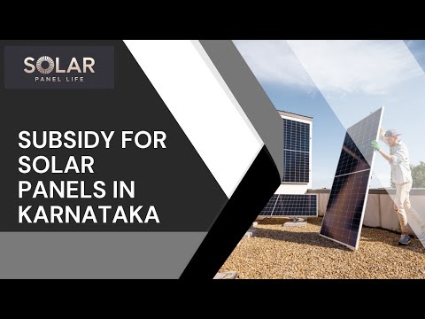 Subsidy for Solar Panels in Karnataka 2025 💰 Explained!