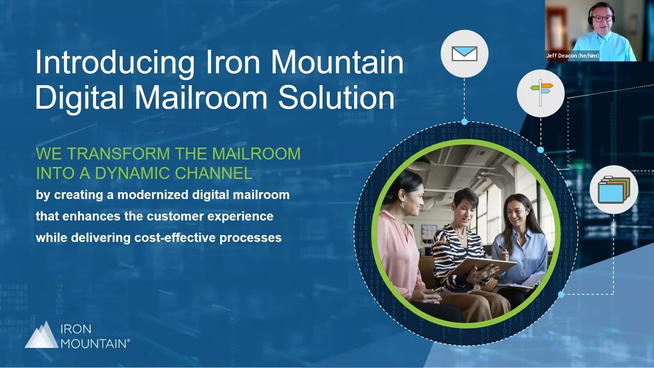 The next step on your digital transformation journey: Intelligent Digital Mailroom webinar