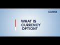What is Currency option?