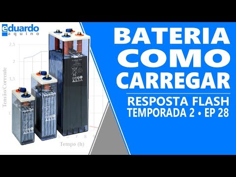 Estágios de Carga de Bateria Chumbo Ácido