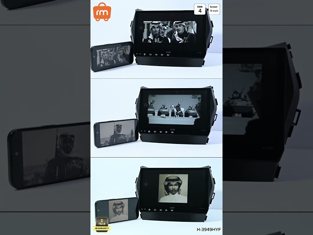 H-3949HYF شاشة رودماستر أندرويد هيونداي سنتافي 9 انش ورام 4 جيج -2012-2017