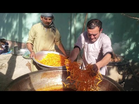 Kabuli pulao recipe | Afghani Wedding in hotel | Marriage Ceremony and food