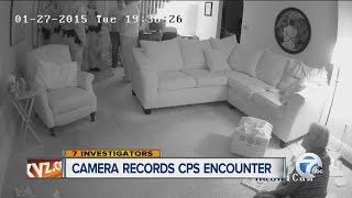 Camera records CPS encounter
