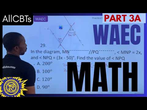 35 Likely WAEC GCE 2026 Mathematics OBJ Questions & Solutions
