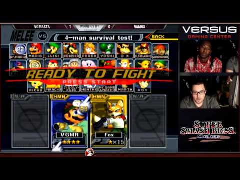 Versus Melee Weekly 1/10/16 - Winners R1 - VGMasta (Doc) vs Ramos (Fox)
