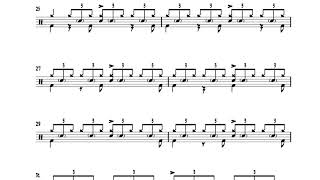 Drum Transcription: Bernard Purdie - "Babylon Sisters"