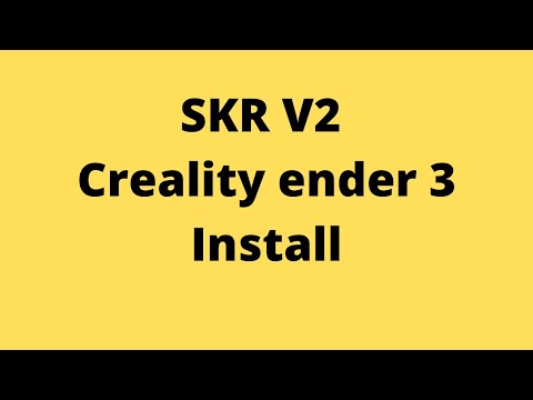 SKR v2  Install On Creality 3 Pro