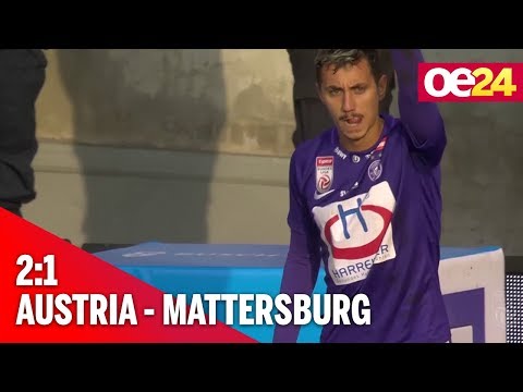 FK Austria Wien 2-1 SV Bauwelt Koch Mattersburg 