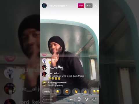 BCR Meezle On IG Live Dissing Big Woney