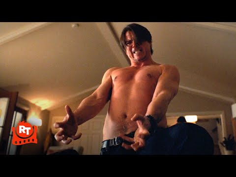 Trap (2024) - Tasing the Butcher Killer (Josh Hartnett)! Scene | Movieclips