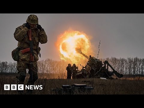 Ukraine frontline:  the battle for Bakhmut - BBC News