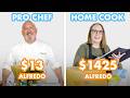 1425 Vs 13 Fettuccine Alfredo Pro Chef Home Cook Swap Ingredients Epicurious