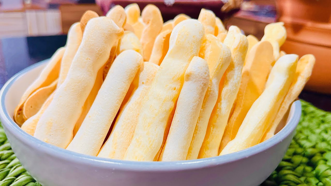 biscoito PALITO de POLVILHO | SEM ESCALDAR |Receita fácil de biscoito de polvilho