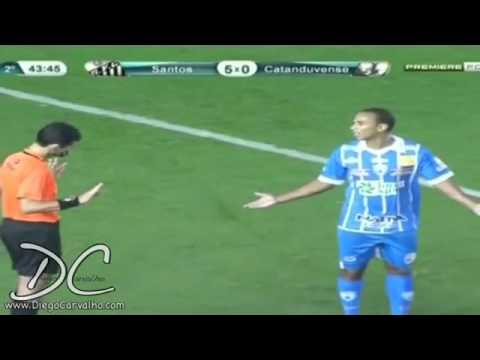 NEYMAR AMAZING DRIBLE ( Santos 5X0 Catanduvense ) CAMPEONATO PAULISTA 2012