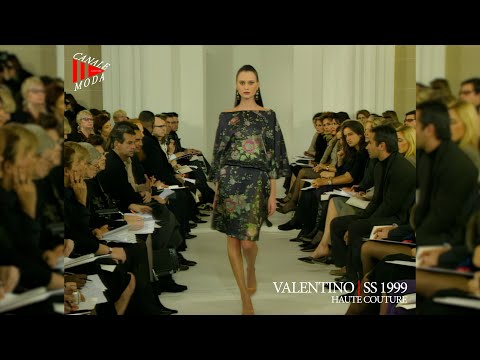 VALENTINO Haute Couture Spring Summer 1999 4K - Canale Moda