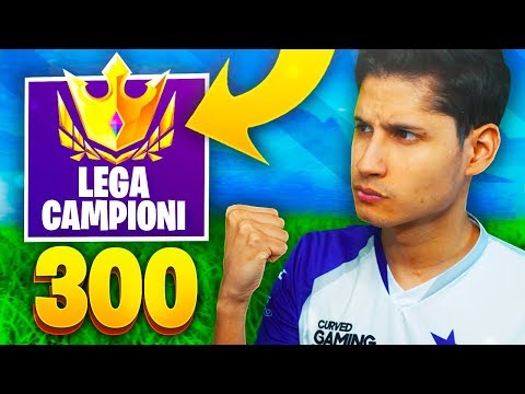 LA  MIA PRIMA PARTITA in LEGA CAMPIONI di FORTNITE - 300 punti Arena