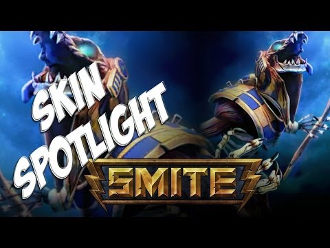 Smite - Skin Spotlights : Gravehound Anubis  *updated effects*