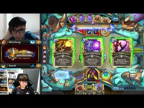 blitzchung vs DawN - Finals - Hearthstone Grandmasters Asia-Pacific 2020 Season 2 - Week 3