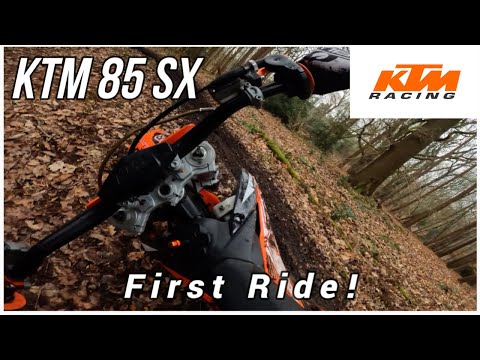 Ktm 85 SX First Ride!