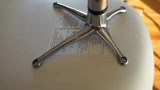 boconcept Adelaide chair with swivel function screws coming loose.