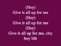 Kevin Rudolf- InTheCity (Lyrics)