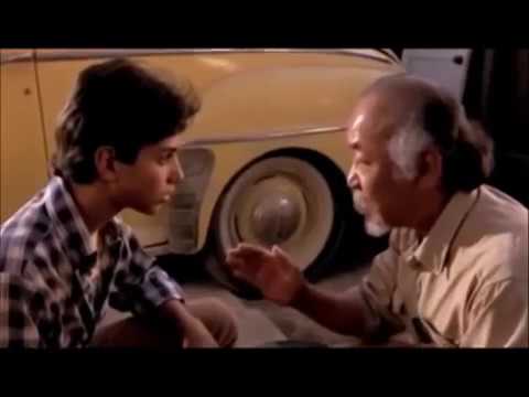 Karate Kid Mr. Miyagi Lesson "Squished Like Grape"