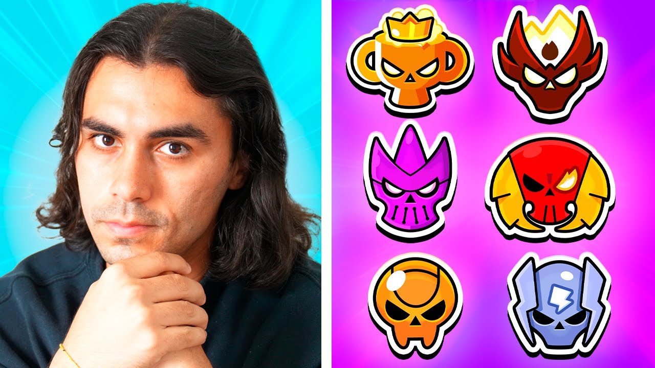 LUCÃO VS ALL RANKS IN BRAWL STARS (FROM BRONZE TO PRO)