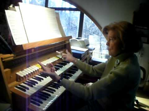 Schantz Organ Company Pipe Organ - Richard and Juanita Schubert - unedited footage