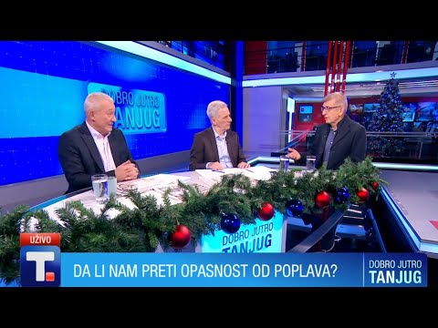 Preti li nam opasnost od poplava? - Nedeljko Todorovic •DOBRO JUTRO TANJUG