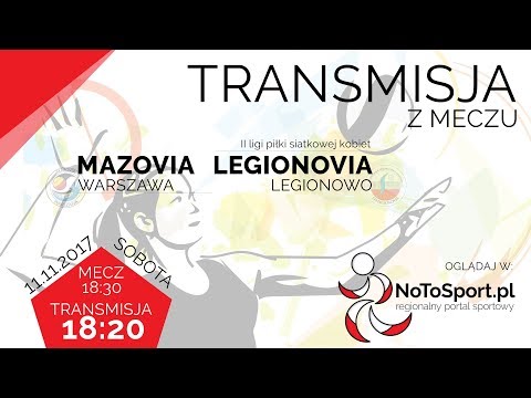 Transmisja na żywo: Mazovia Warszawa - Legionovia Legionowo