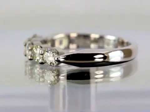 Five Stone Wedding Band Unique