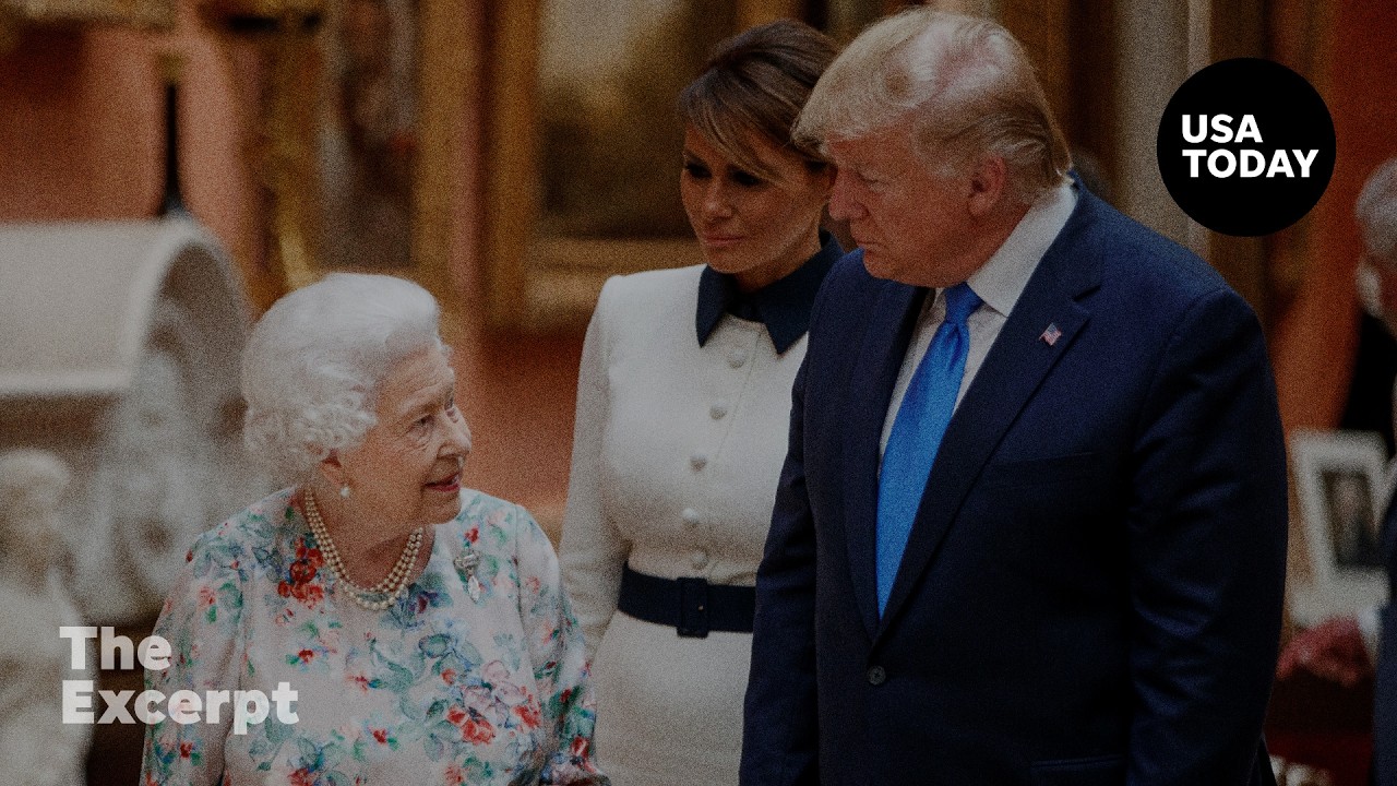 President Donald Trump was a big fan of Queen Elizabeth II | The Excerpt