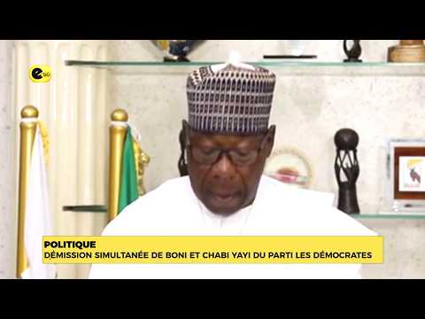Politique : démission simultanée de Boni et Chabi YAYI du parti les démocrates