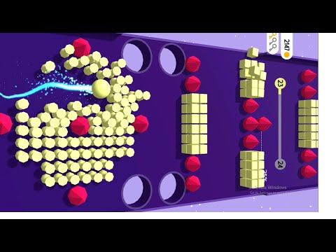 Marble Gold play Color Bump 3D level 17-36 | Marble Run