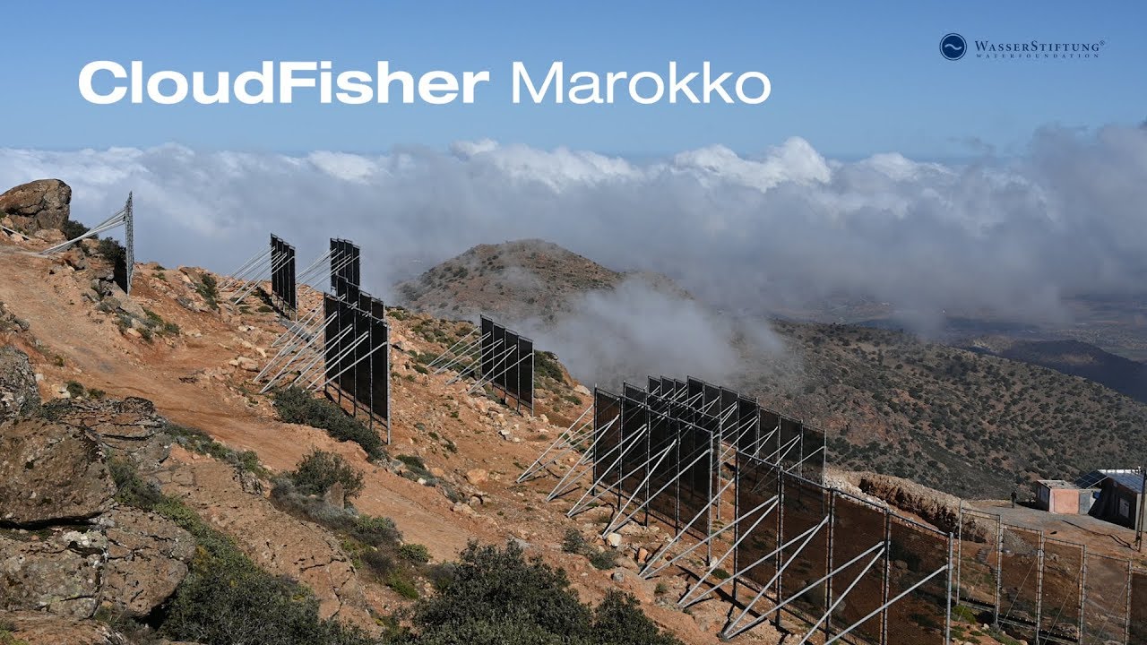 Weltweit größter Nebelkollektor in Marokko – CloudFisher gewinnt Trinkwasser aus Nebel