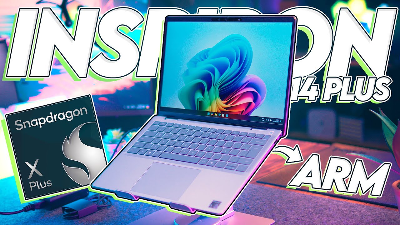 O NOTEBOOK MAIS “BARATO” com um CPU SNAPDRAGON ARM no Brasil! Dell Inspiron 14 Plus