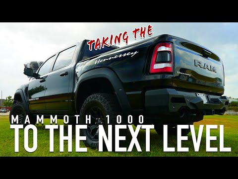 Taking Hennessey Mammoth 1000HP RAM TRX to the next level with our LMR 1050HP Package